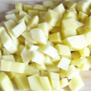 Картофель кубик