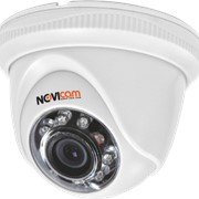 NOVIcam 87CR Видеокамера цветная купольная высокого разрешения, матрица NAVIGATOR PIXEL PLUS 1/3", 0.1 люкс, 600 ТВ линий, ИК подсветка 7м, механичекий ИК фильтр, 12v DC, объектив 2.8 или 3.6мм
