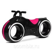 Беговел Tron Bike, чёрный-красный фото