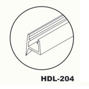 Профиль акриловый стекло-стена HDL – 204 фото