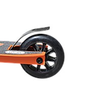 Трюковой самокат Ateox Fox 2020 чёрный/оранжевый для подростков