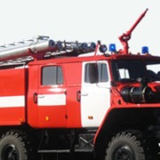 Автоцистерна пожарная АЦ 6,0-40 Урал-5557 экипаж 6 чел., насос в заднем отсеке фото
