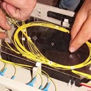 Монтаж волоконно оптических систем фото