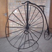 Декоративный велосипед фото