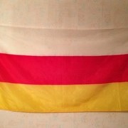Флаг Северной / Южной Осетии фото