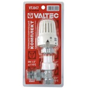VT.047 Терморегулятор угловой радиаторный,в блистерной упаковке, 1/2“ ВР/НР Valtec фото