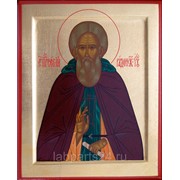 Икона Преподобный Сергий Радонежский 19х16