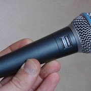 Микрофон Shure Beta 58A + USB - XLR шнур для подключения к ПК фото