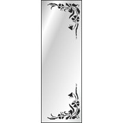 Обработка пескоструйная на 1 стекло артикул 2-03 фото