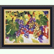 Набор для вышивания бисером Виноградные гроздья P-056 фото