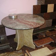 Мебель из природного камня фото