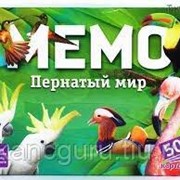 Настольные игры Нескучные Игры Игра Мемо “Пернатый мир“ (50 карточек) фото