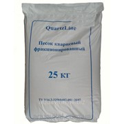 Кварцевый песок для систем фильтрации QuartzLine 0.4-0.8 мм, (25 кг), Украина