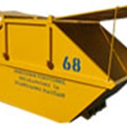 Контейнер для сбора крупногабаритного строительного мусора с крышкой 9 м3 фото