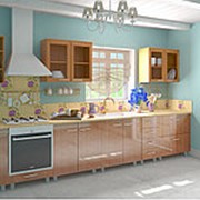 Мебель для кухни Наталья(ольха планка) фотография