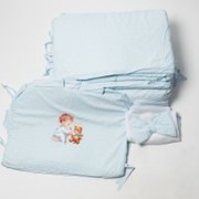 Набор в кроватку “Малютка“ голубой фото