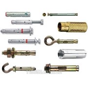 Анкерный болт двухраспорный С гайкой 14*200 тех-креп фото