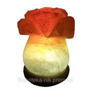 Солевая лампа Роза 3-4 кг фотография
