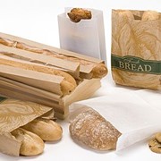 Бумажные пакеты для фаст-фудов, хлебо-булочных, кондитерских изделий, колбас и т. д. фотография