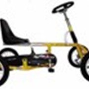 Велокарт Unix Kart-01, цвет желтый фото