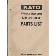 Каталог запчастей для автокрана Kato NK200Be фото