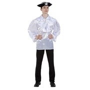 Карнавальный костюм Птица Феникс Пиратская рубашка белая взрослый, 40-44 фото