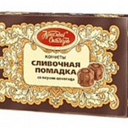 Сливочная помадка со вкусом шоколада, Красный Октябрь, 250 гр. фото