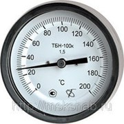 Термометр ТБН-100к (-50…50; 0...100; 120; 150; 200, 250°С), кл. 1,5 (ОШ), погружной баллон 100мм фотография