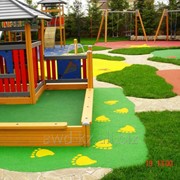 Установка детских игровых комплексов,площадок фото