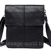Мужская сумка через плечо Bexhill BX8005A Черная фото