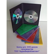 Сумки, боксы для дисков CD, DVD, DVD box 14mm цветной фотография