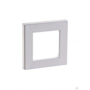 Настенная стыковая рамка кабельного канала Rapid 80 90x110 мм алюминий белый 1534049 фото