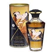 Возбуждающее масло Shunga “Интимные поцелуи“ с ароматом Карамели, 100 мл фотография