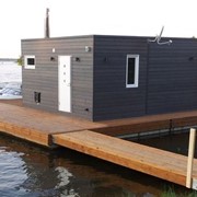 Проектирование плавучих домов фото