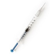 Сигма Мед Шприц 1мл инсулиновый (K) U-100 трехкомпонентный с надетой иглой 26G ½“, 100 шт/уп. фото