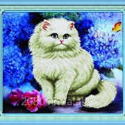 Набор для рисования камнями “Персидский кот“ 80218 фото