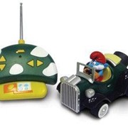 Детская игрушка Смурфики машинка на радиоуправлении Папа Смурф фотография