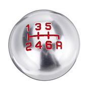 Универсальная 6-ступенчатая Авто ручка переключения передач из алюминиевого сплава круглой формы шара