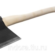 Топор кованый ИЖ с прямым лезвием и деревянной рукояткой, 1,2кг фотография