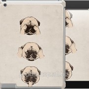 Чехол на iPad 2/3/4 Мопсики 2884c-25 фото