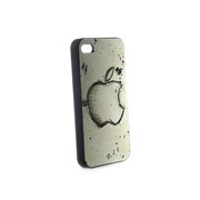 Чехол с изображением яблока для iPhone 4/4S