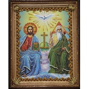 Икона Святой Троицы (Черкассы), иконы святых, купить икону, иконы семейные, купить семейную икону, производство икон. фото