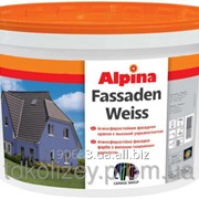 Alpina Fassadenweiß B3 фасадная краска 9,4л