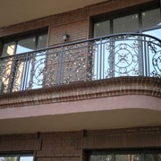 Решетки металлические балконные фото