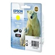 Картридж Epson Yellow для XP600/7/8 желтый фото