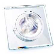 Светильник точечный неповоротный HDL002 SCR 50Вт G5.3 белый опал фото
