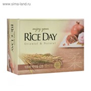 Мыло туалетное CJ Lion Rice Day, экстракт граната и пиона, 100 г