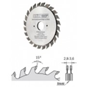 Подрезной диск для форматной пилы 80 мм 20 зубьев
