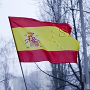 Печать флага Испании фото