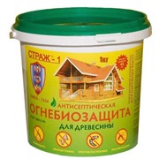 Огнебиозащита "СТРАЖ-1" (1кг) Концентрат 1:10, огнебиозащитные пропитки для древесины, купить, заказать, оптом, Киев, Украина